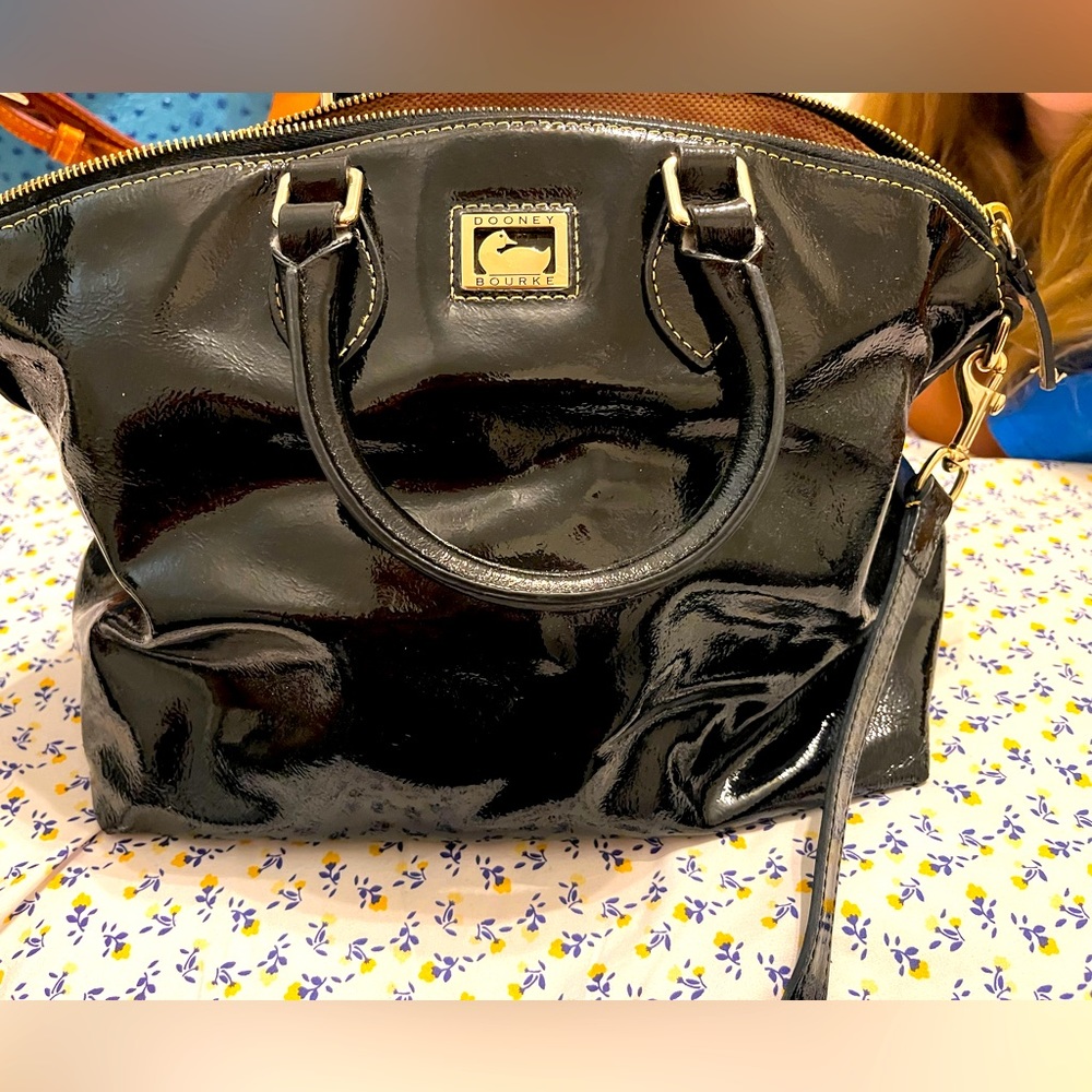 Patent Leather Dooney and Bourke purse